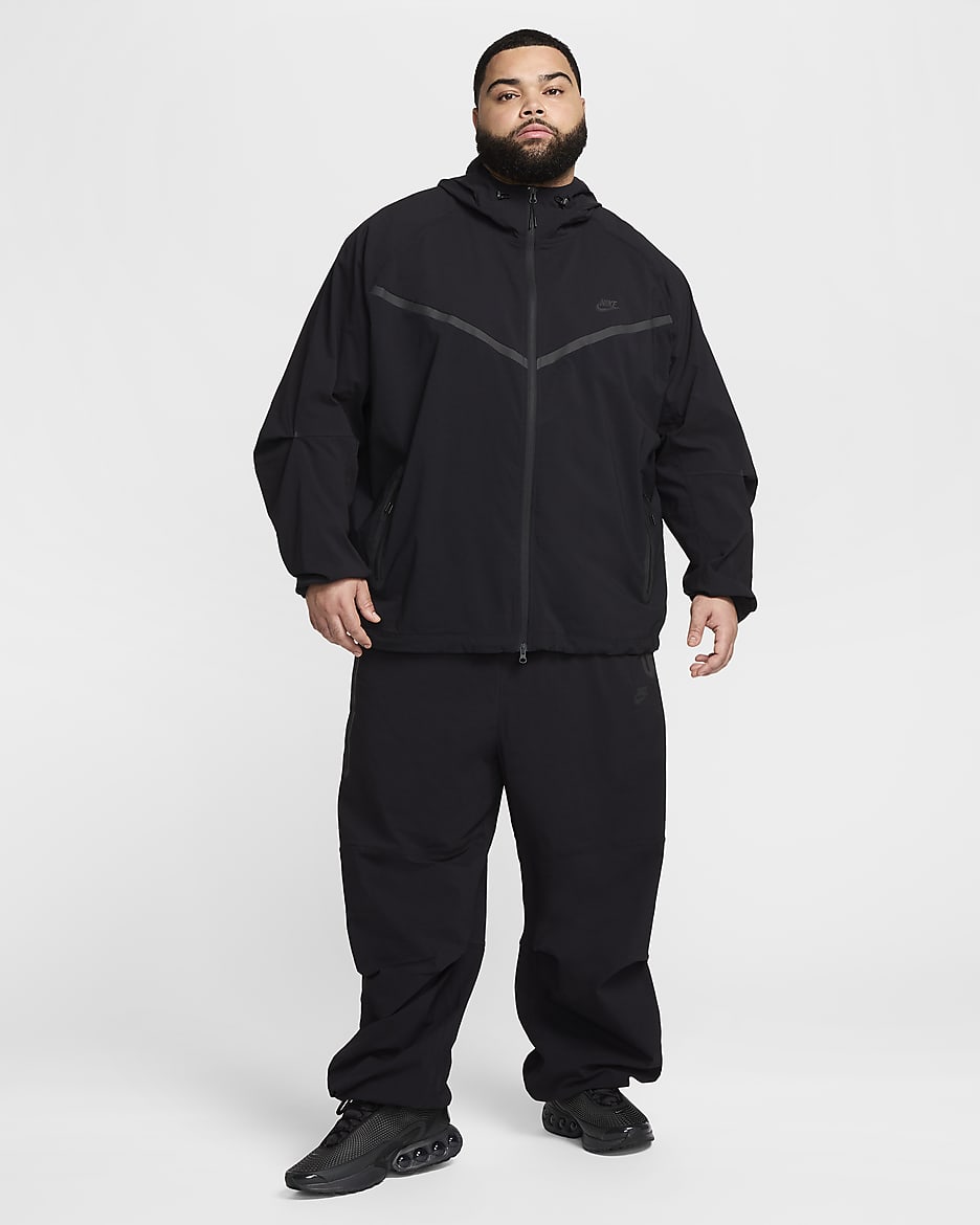 Nike Tech Woven Oversized Pants Black Black Black